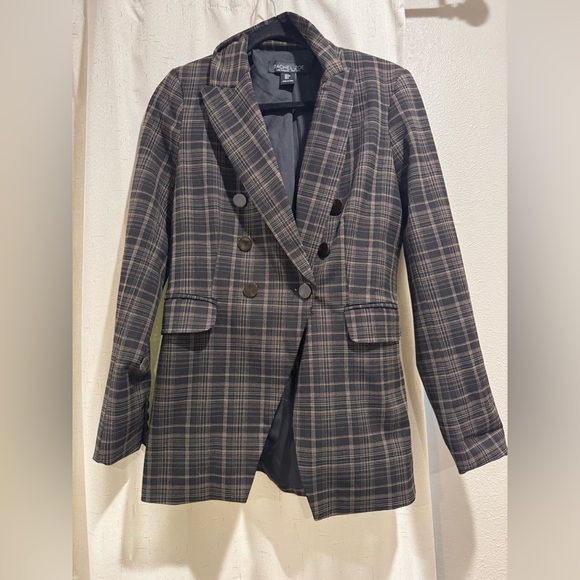 Rachel Zoe Plaid Blazer. Size Small - Picture 1 of 5